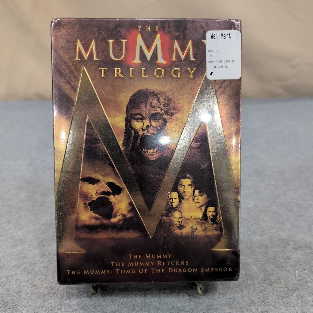 The Mummy Trilogy 2 Disc Deluxe Edition DVD Box Set Brand New - Picture 1 of 5